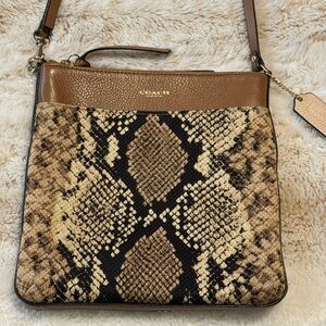 Coach Snakeskin Crossbody bag